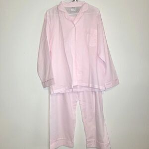 New Carole Vintage Pink Pajama Set Large